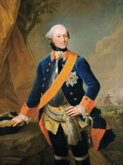 Frederick, Count of Schaumburg-Lippe-Buckeburg, 1759 by Johann Georg Ziesenis